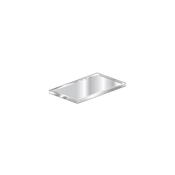 Aero Aero Manufacturing Countertop, 304 Stainless Steel V-Edge, 120"W x 30"D 3TCV-30120 - main